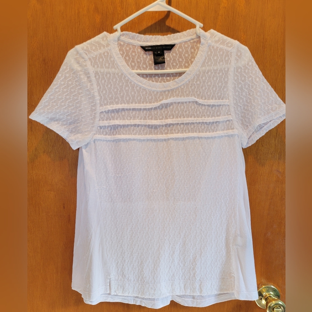 Marc by Marc Jacobs small white top